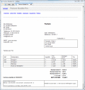 Screenshot of Logiciel Facture Modele Pro 1.2