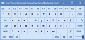 Screenshot of Free Virtual Keyboard 2.7
