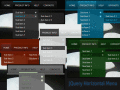 Screenshot of JQuery Horizontal Menu Style 05 1.3