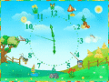 Screenshot of Seasonal Clocks Screensaver 1.0