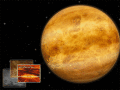 Enjoy the beautiful views of the Venus planet