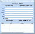 Create Christmas gift list templates.