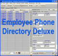 Screenshot of Employee Phone Directory Deluxe 3.41