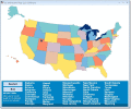 Drag and drop the country names of US.