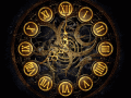 Screenshot of Mechanical Clock 3D Screensaver 1.2