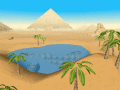 Screenshot of The Pyramids 3D Screensaver for Mac OS X 1.0