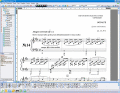 Music notation and composing software