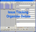 Screenshot of Issue Tracking Organizer Deluxe 3.41
