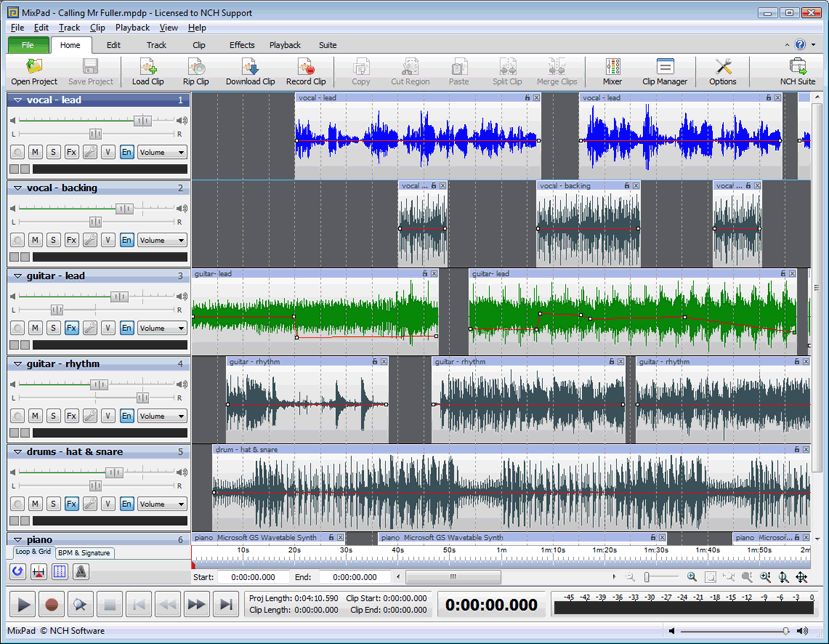 nch software mixpad nch software mixpad