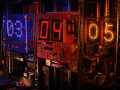 Screenshot of Digital Clock 3D Screensaver 1.0