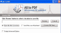 Screenshot of 123PDFConverter All To PDF Converter 4.1