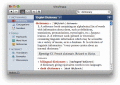 Screenshot of German-English Collins Pro Dictionary for Mac 7.1.7