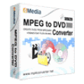 Screenshot of 4Media MPEG to DVD Converter for Mac 6.1.1.0820
