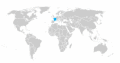 Interactive Mini Map of the World for website