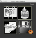 Screenshot of PizzaCut File Splitter for Mac 1.0