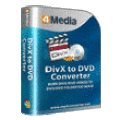 Screenshot of 4Media DivX to DVD Converter 6.1.4.1027