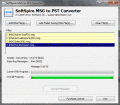 Screenshot of SoftSpire MSG to PST Converter 2.2