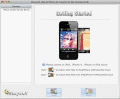 Transfer ePub files from Mac to iPhone 4G.