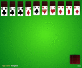 Screenshot of Spider solitaire, 4 suit 1.0