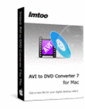 Screenshot of ImTOO AVI to DVD Converter for Mac 6.1.1.1022