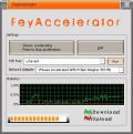 Screenshot of FeyAccelerator 2.4.0