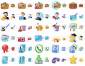 A nice set of high-res portfolio icons