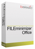 Screenshot of FILEminimizer Office 5.0